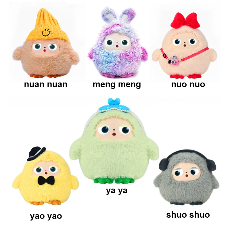 2026 NEW AI Plush Toy Robot Smart Interactive With LED Eyes & Voice Control App Compatible Soft Companion - Image 5