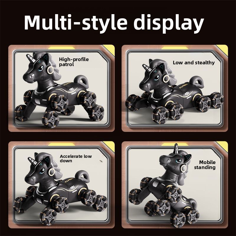 2026 New AI Remote Control Horse  - Intelligent Stunt Toy for Boys, Cool Birthday Gift, RC Animal Toy with Smart Functions - Image 5