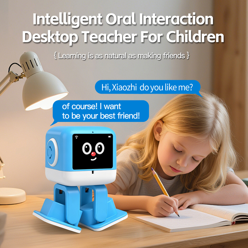 2026 New Arrival Xiaozhi Ai Robot Toy Smart Voice Dialogue Interactive Desktop Pet Companion For Kids Educational Electronic