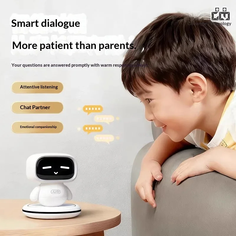 2026 New Original Desktop AI Intelligent Robot Bean Treasure Dialogue Chat Emotional Learning With Xiao Zhi Mini Electronic Robo - Fuloz 26 - Image 3