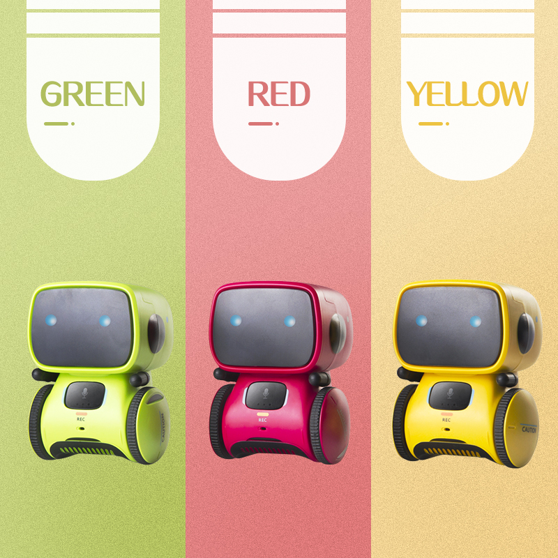 5 Style Colors Smart AT Robot Voice Control Interactive Robot Cute Toy Dance Voice Command Touch Control Toys Kids Birthday Gift - Image 5