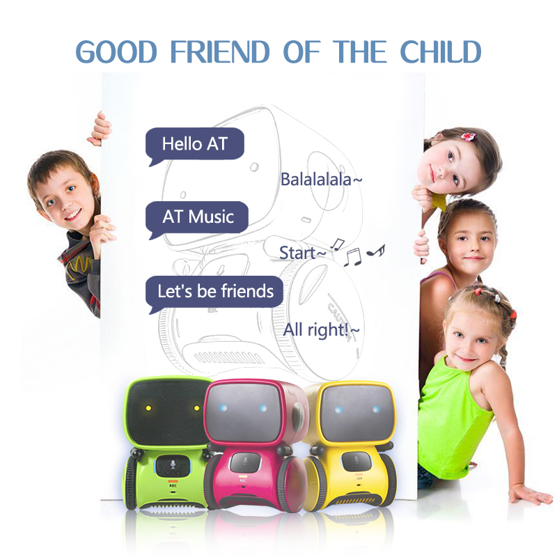 5 Style Colors Smart AT Robot Voice Control Interactive Robot Cute Toy Dance Voice Command Touch Control Toys Kids Birthday Gift - Image 6