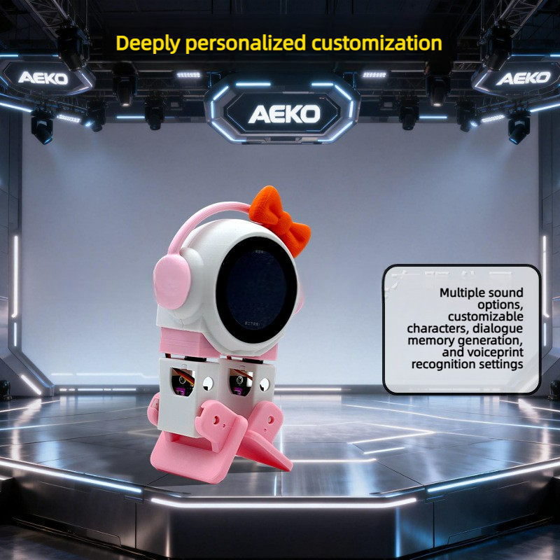 AI AEKO With camera Robot ESP32-S3 Main Control 1.54inches Screen Intelligent Interactive Robot Voiceprint Recognition Companion - Image 3