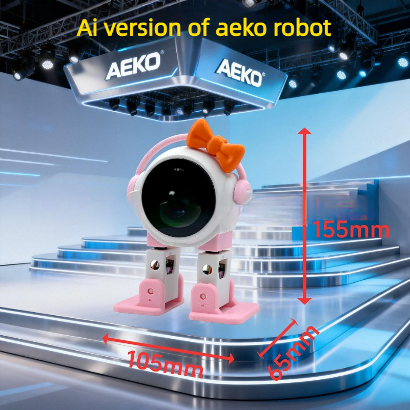 AI AEKO With camera Robot ESP32-S3 Main Control 1.54inches Screen Intelligent Interactive Robot Voiceprint Recognition Companion - Image 4