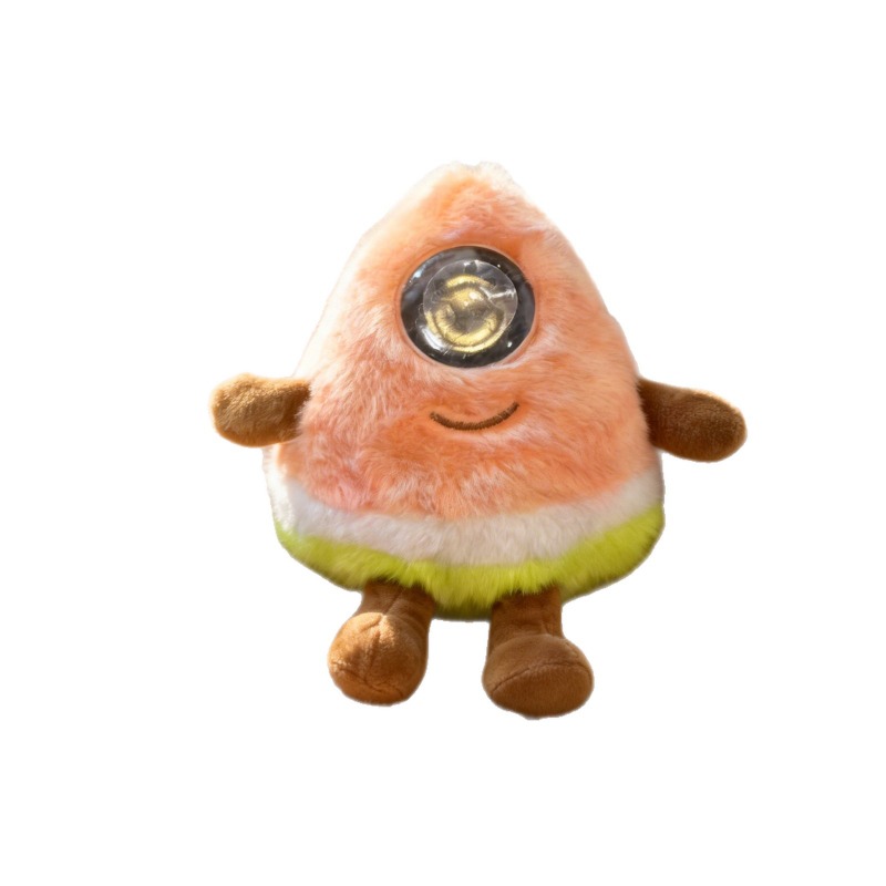 Ai intelligent voice conversation plush toy led eyes emotional companion doll robot electronic pet - Image 5