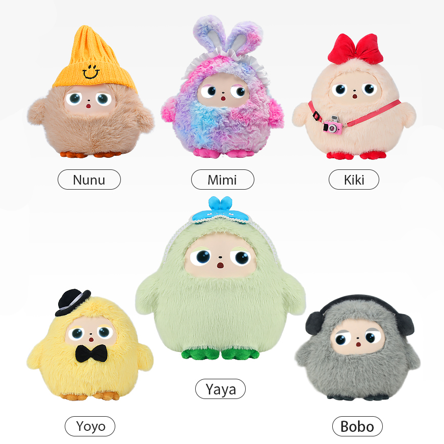 AI plush toy LED eye smart voice, good interactive companion, rechargeable electronic pet + Tuya APP to start happiness