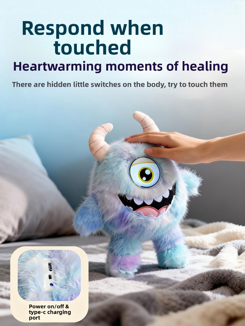 Ai plush toys, emotional companionship elderly dolls ai artificial intelligence dialogue, robot electronic pets - Image 5