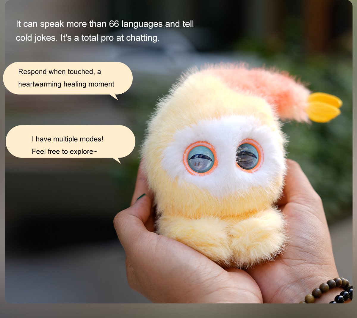 AI-Powered Talking Doll Electronic Pet Smart Robot Doubao Emotional Companion  Mushroom Elf Toy  Gift