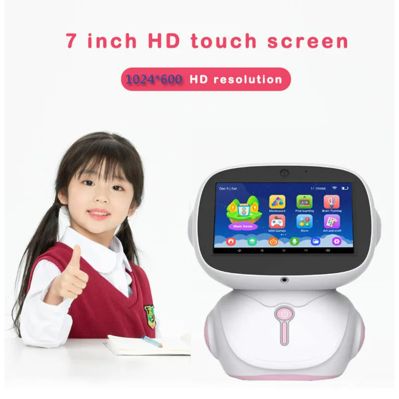 AI Robot Early Education Machine Bilingual Interactive Conversational Toy for Kids Educational Robot English Spanish French... - Image 5