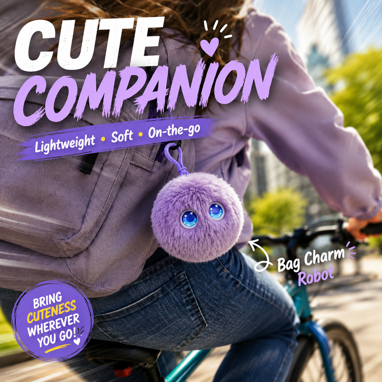AI Robot | Emotional Companion Robot, Smart Voice Chat, Interactive Desktop Toy,  Pet Plush Toy, Gift for Kids & Adults