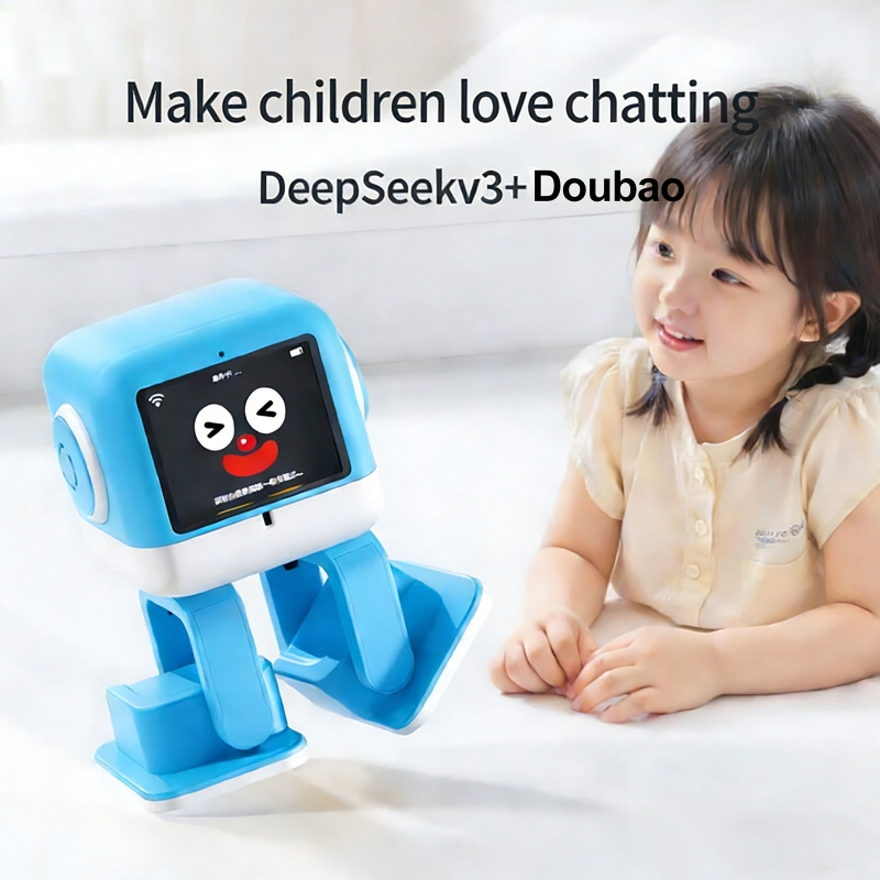 AI Smart Interactive Robot Toy Speech Recognition Touch Interactive Chat Deepseek Learning Intelligent Early Education Robot - Image 5
