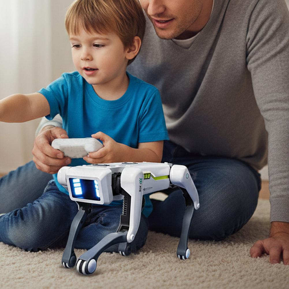 AI Smart Robot Dog Remote Control Robotic Stunt Puppy with Voice Control Interaction Programmable Bionic Dancing Pet Toy - Image 6
