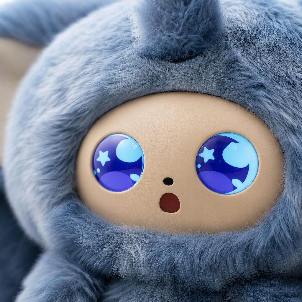 Blue Koala Style AI Emotional Companion Robot Plush Interactive Smart Toy Speech Interaction Educational Smart Companion Robot