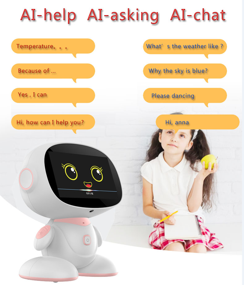 Children's Early Education AI Robot A3 Dialogue Multilingual Singing Dancing Toy GPT Large Model Interactive Educational Fun - Image 3