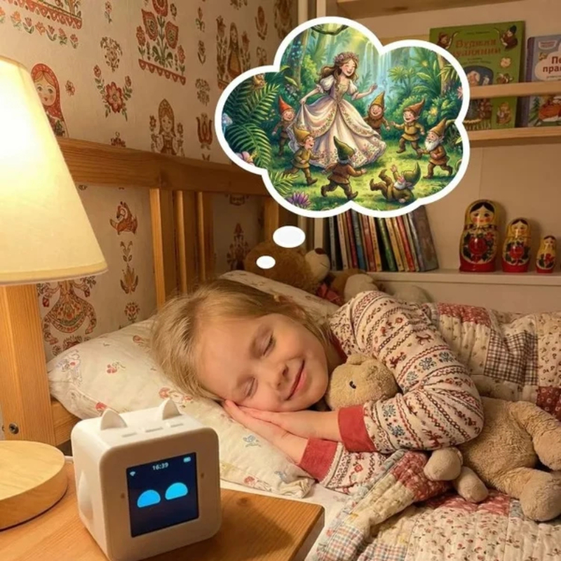 Deep Seek Xiao Zhi Mini AI Robot | Smart Voice Chatbot, Emotional Interaction, Personalized AI Companion, Unique Gift Idea