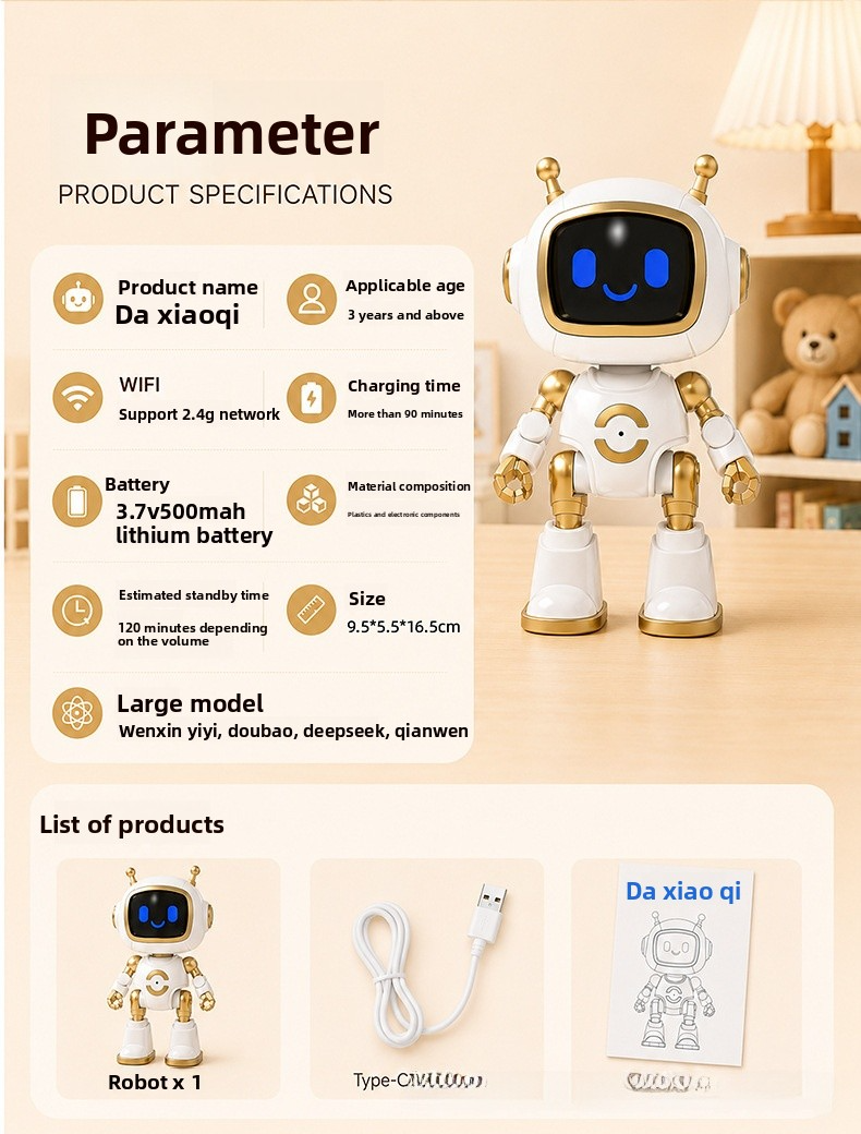 DeepSeek Large AI Robot Doubao Intelligent Dialogue Children