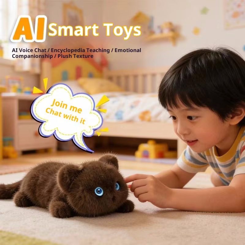Desk Companion Cute Stuffed Doll Intelligent Ai Talking Plush Toy Friend Gift For Girls Birthday Gift Support Multiple Language - Image 3