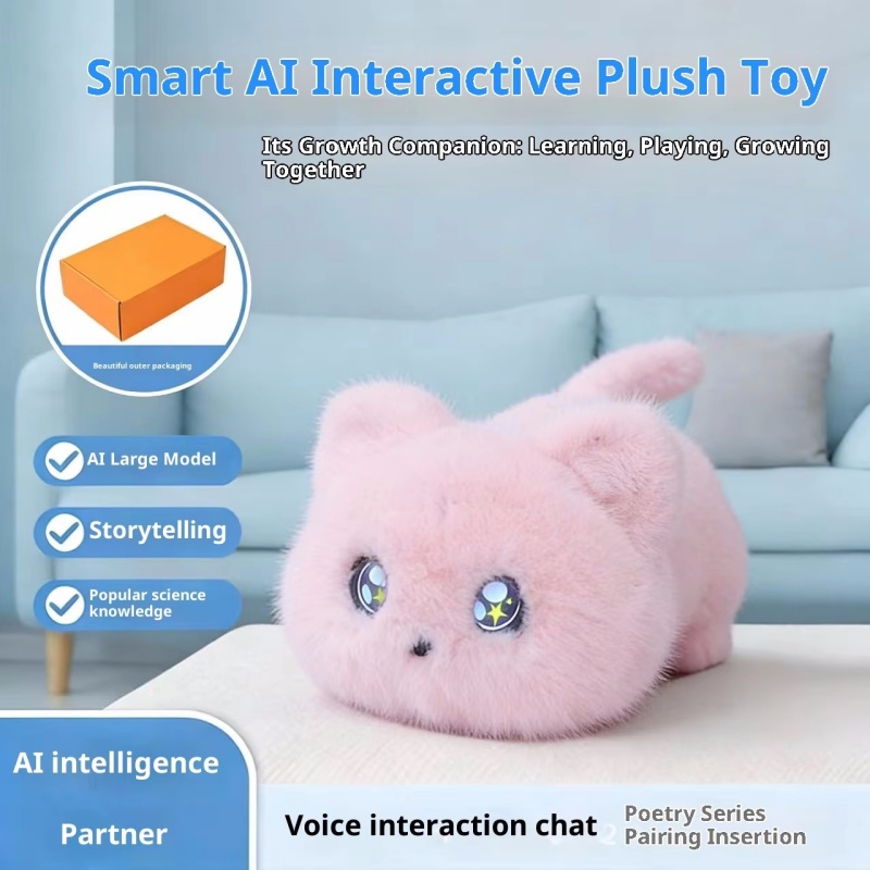 Desk Companion Cute Stuffed Doll Intelligent Ai Talking Plush Toy Friend Gift For Girls Birthday Gift Support Multiple Language - Image 4