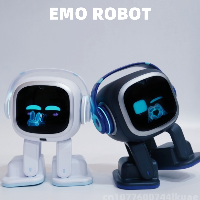 EMO Robot Toy Desktop Pet Intelligent Ai Electronic Accompanying Decoration Electronic Advanced Smart Pet Children