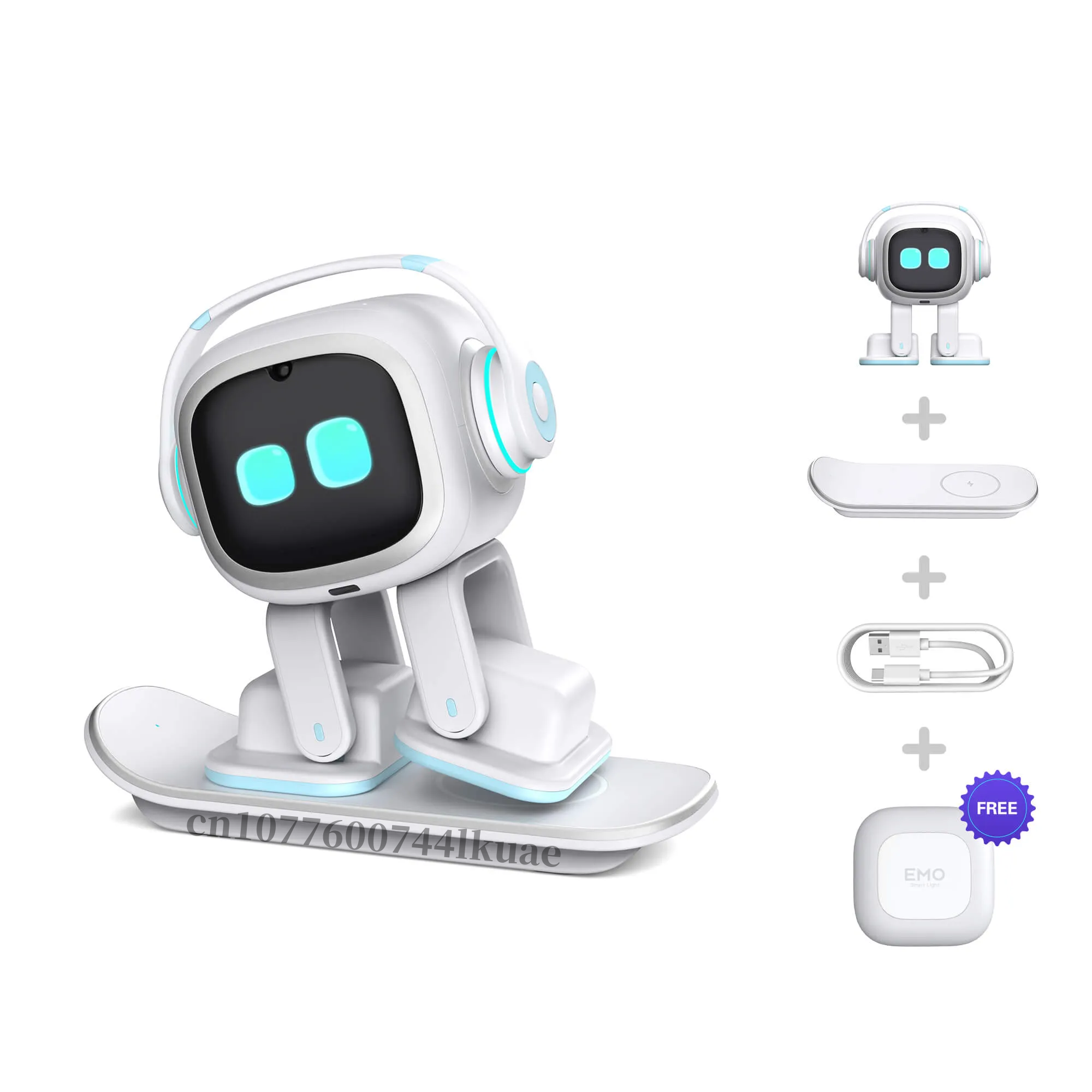 EMO Robot Toy Desktop Pet Intelligent Ai Electronic Accompanying Decoration Electronic Advanced Smart Pet Children