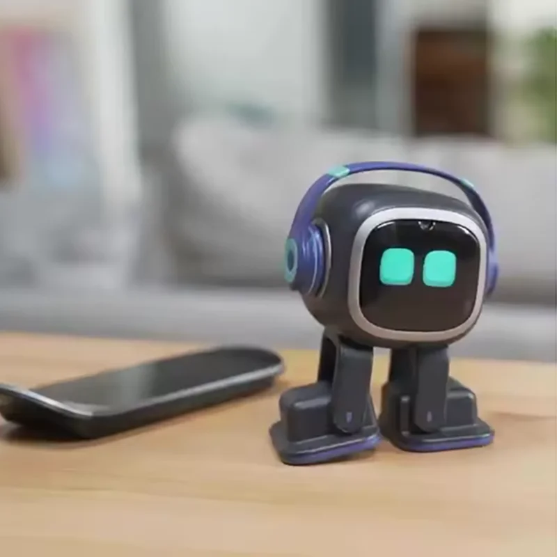 EMO Tuya Intelligent AI Robots Emotional Support Interactive Desktop Voice Recognition EMO Go Home Robot Companion Children Gift - Image 3