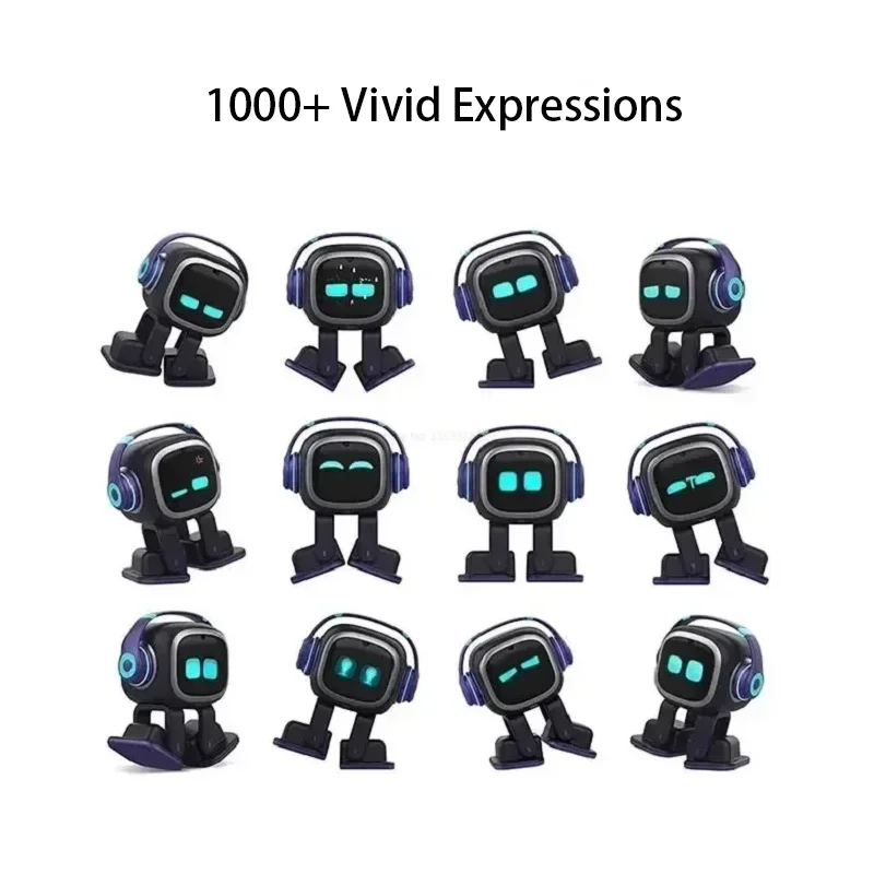 EMO Tuya Intelligent AI Robots Emotional Support Interactive Desktop Voice Recognition EMO Go Home Robot Companion Children Gift - Image 6