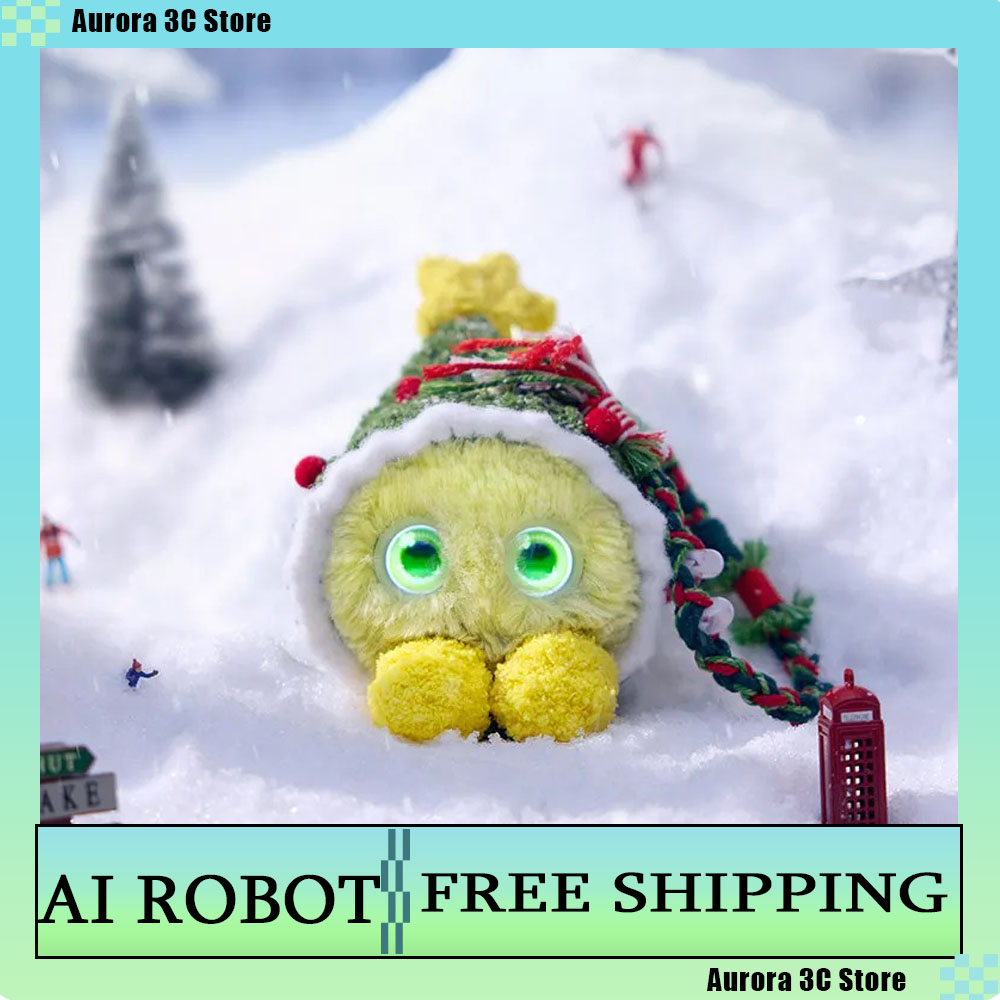 Fuzozo AI Robot Toy Emotional Companion Trendy Winter Adventure Limited Edition Box Five Elements Robot Cartoon Christmas Gifts