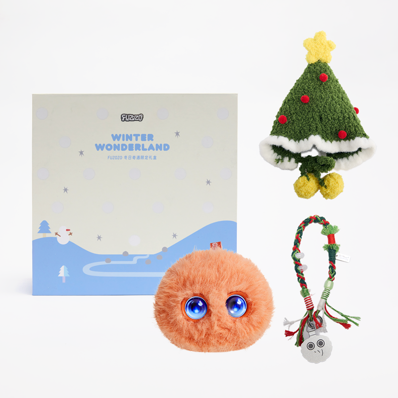 Fuzozo AI Robot Toy Emotional Companion Trendy Winter Adventure Limited Edition Box Five Elements Robot Cartoon Christmas Gifts - Image 6