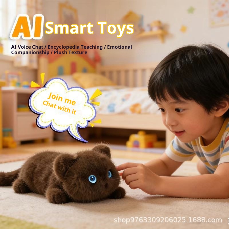 In Stock Intelligent  Ai Talking Plush Toy Desk Companion Cute Stuffed Doll Best Friend Gift For Classmate Girls Birthday Gift - Image 3