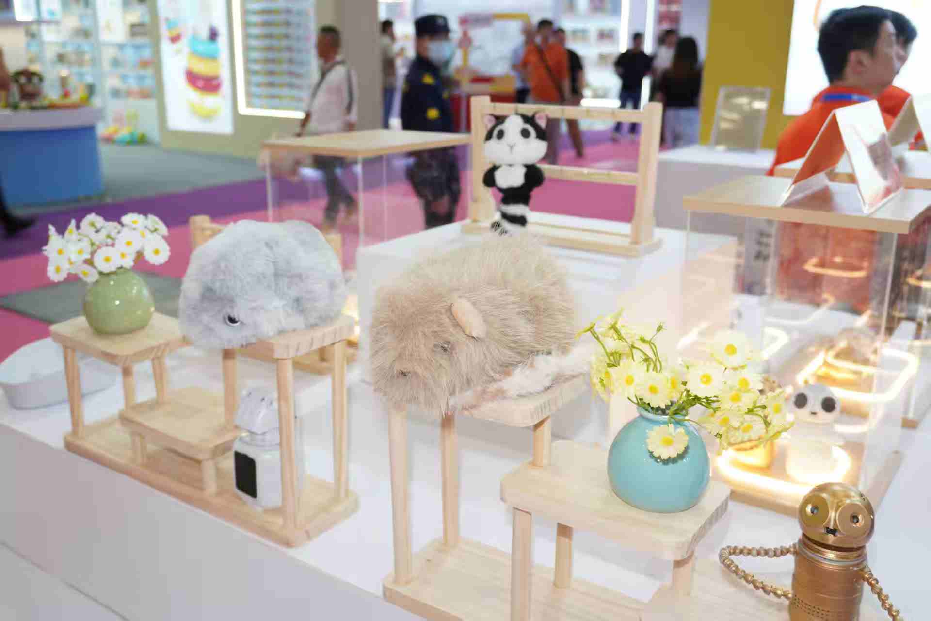 Interactive AI Robotic Plush Pet,  Emotional Simulation Companion Toy with Touch Activated Mood Response for Stress Relief - Image 3