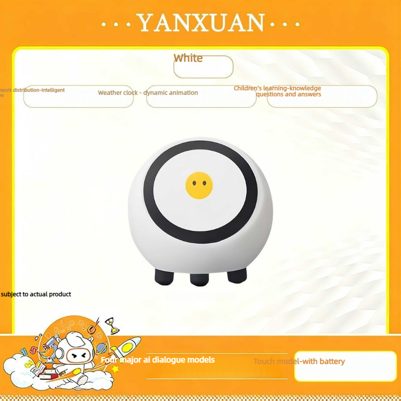 Interactive Smart Talking Robot AI Companion Robot Voice Wake Up Video Music Playback WIFI Weather Clock for Home School Desk - Image 6