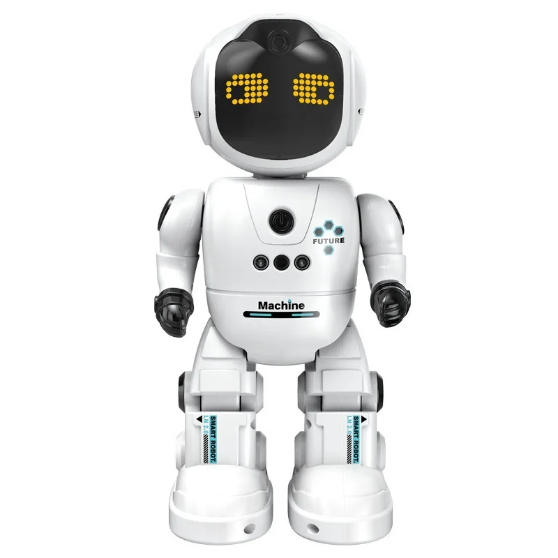 Le Neng K46  Programming Robot Early  AI  Interactive Companion Remote Control Toy Singing Dancing Robot - Image 4