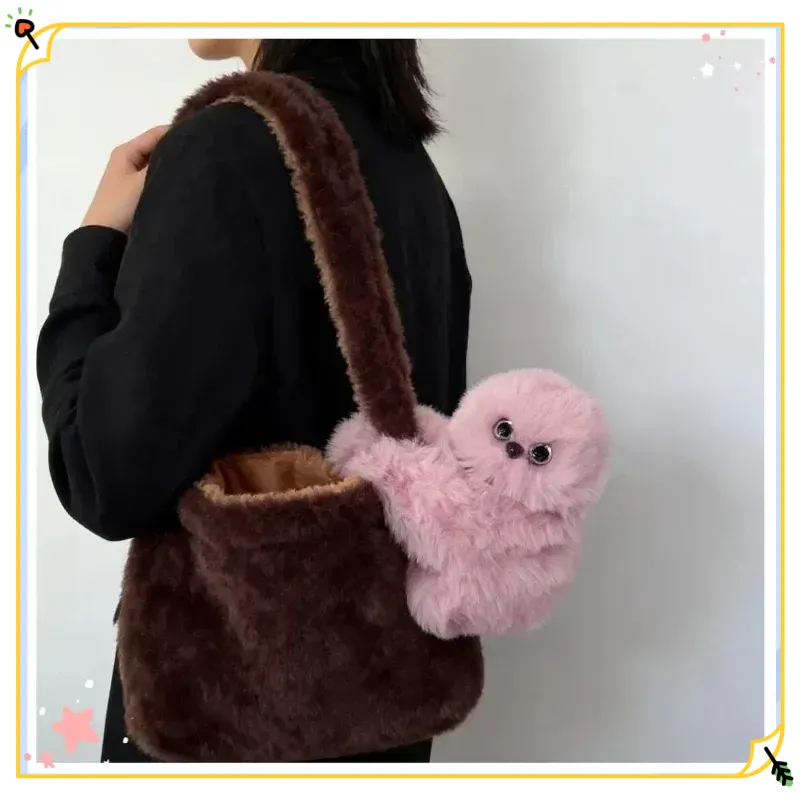 Mirumi Ai Electric Stuffed Owl Plush Toy Interactive Turn Head Singing Repeat Speech Soft Fluffy Bag Charm Home Decor For Adult - Image 6