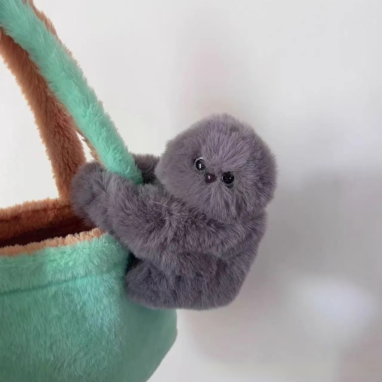 Mirumi Interactive Plush Toy Bag Charm Rechargeable Touch Sound Sensors Nodding Tilting Companion Hobby Gift - Image 3