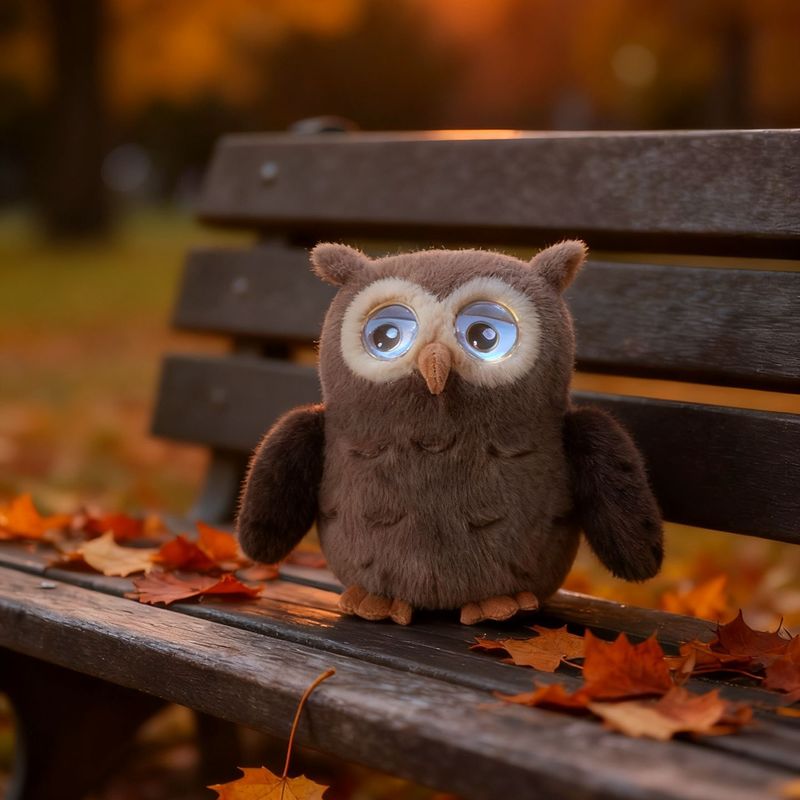 New 100%Genuine Ai Intelligent Toy Overseas Edition Voice Conversation Owl Double Eyed Emotions Wifi Interaction Accompany Doll - Image 5