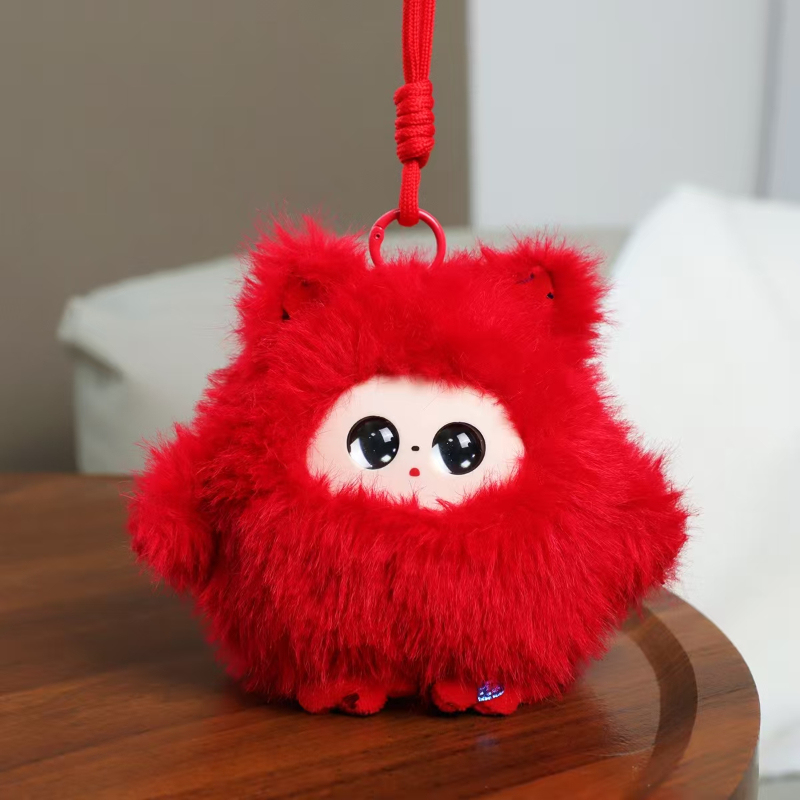 New 2026 AI Plush Toy W/Smart Voice&LED Eyes, Voice Dialogue Early Educational & Intellectual E-Pet open up fun life W/Tuya App - Image 4