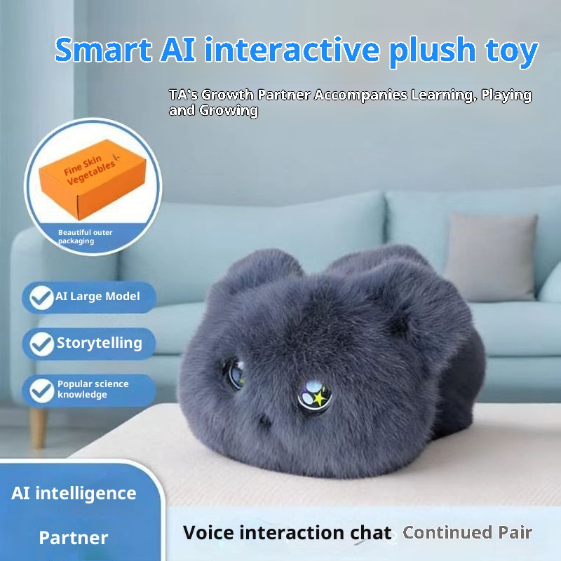 New Intelligent  Ai Talking Plush Toy Desk Companion Cute Stuffed Doll Best Friend Gift For Classmate Girls Birthday Gift