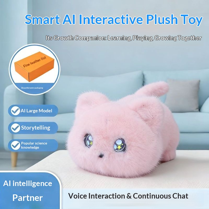 New Intelligent  Ai Talking Plush Toy Desk Companion Cute Stuffed Doll Best Friend Gift For Classmate Girls Birthday Gift - Image 4