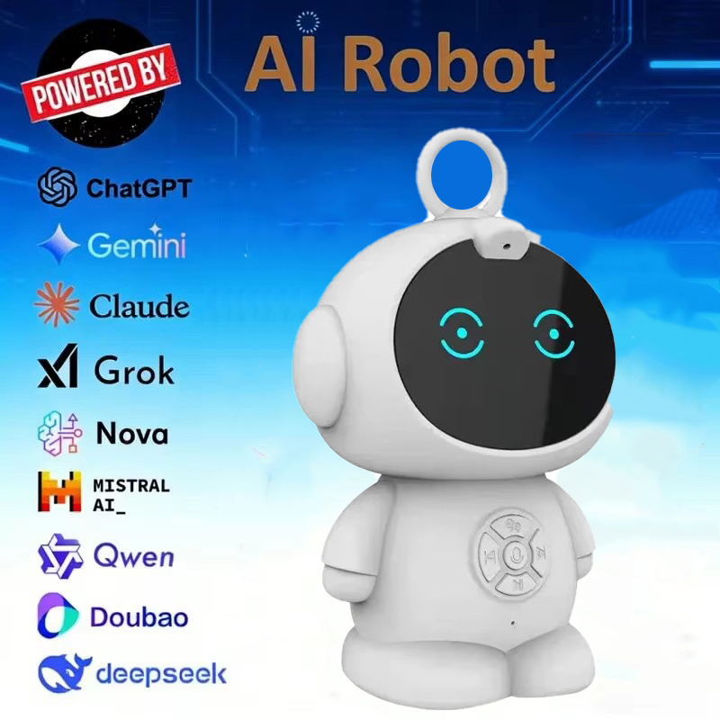New Smart AI Robot WiFi Early Education Toys for Children Speech Recognition & Voice Interactive Educational Learning Machine
