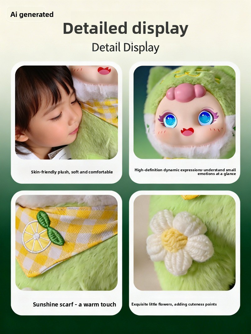 Plush toy ai intelligent machine voice conversation emotional company elderly child doll ai electronic pet bluetooth wifi - Image 6