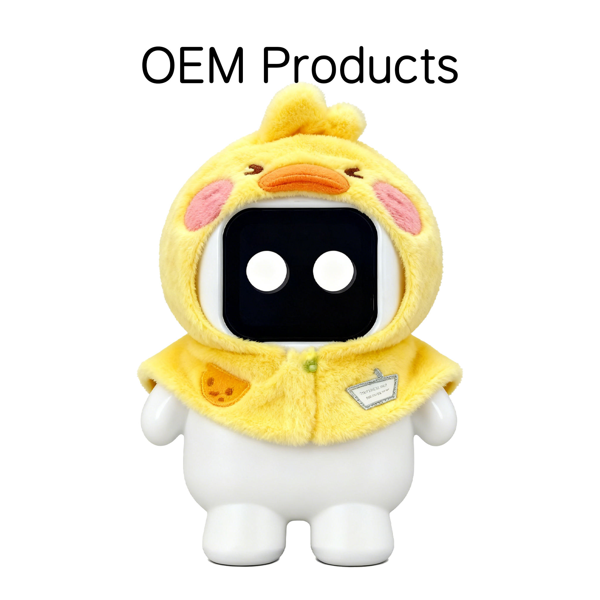 Portable Wearable AI Companion Robot, Voice Command & Emotional Interaction Mini Pocket Intelligent Educational Toy For Kids