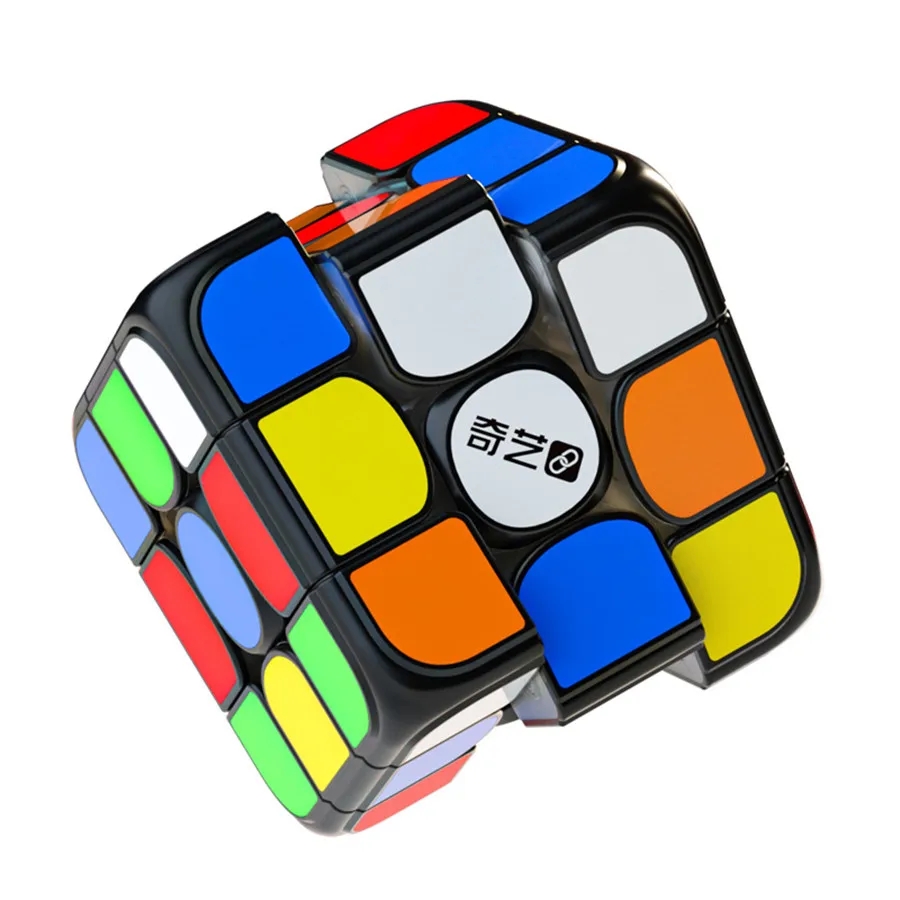 QiYi AI Smart 3x3 Magnetic Speed Cube Black Sticker less