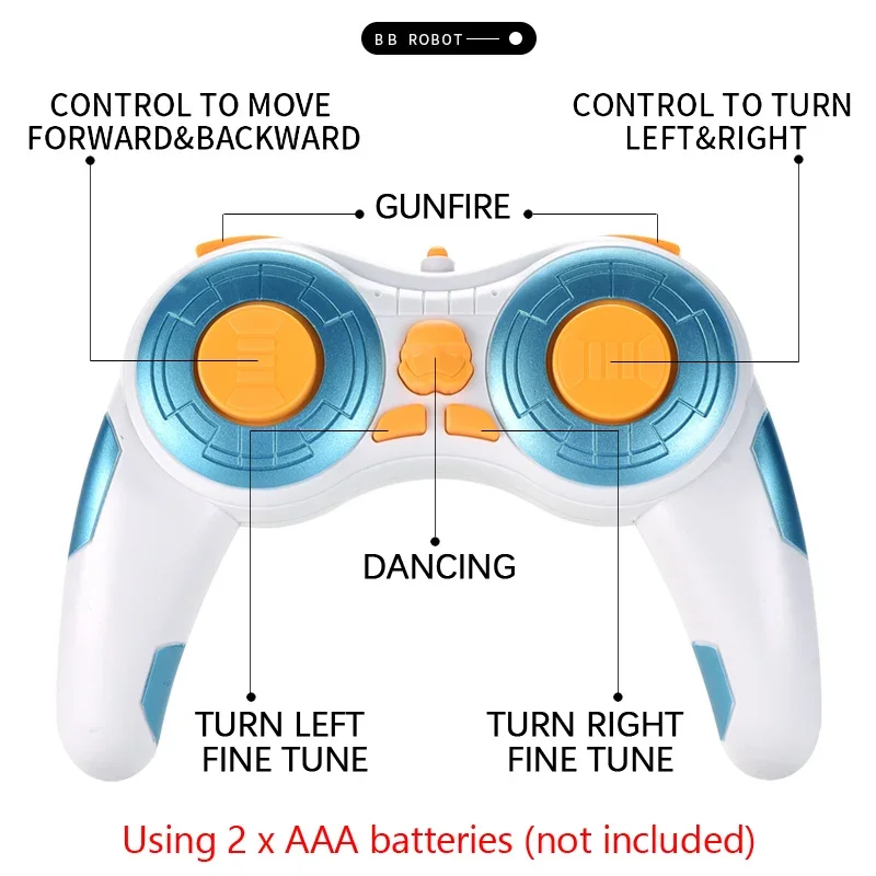 RC Robot 2.4G Radio Remote Control with Sound Watch Gesture Induction Sensor Intelligent Robot Toys Gifts Accessories for Kids - Image 4