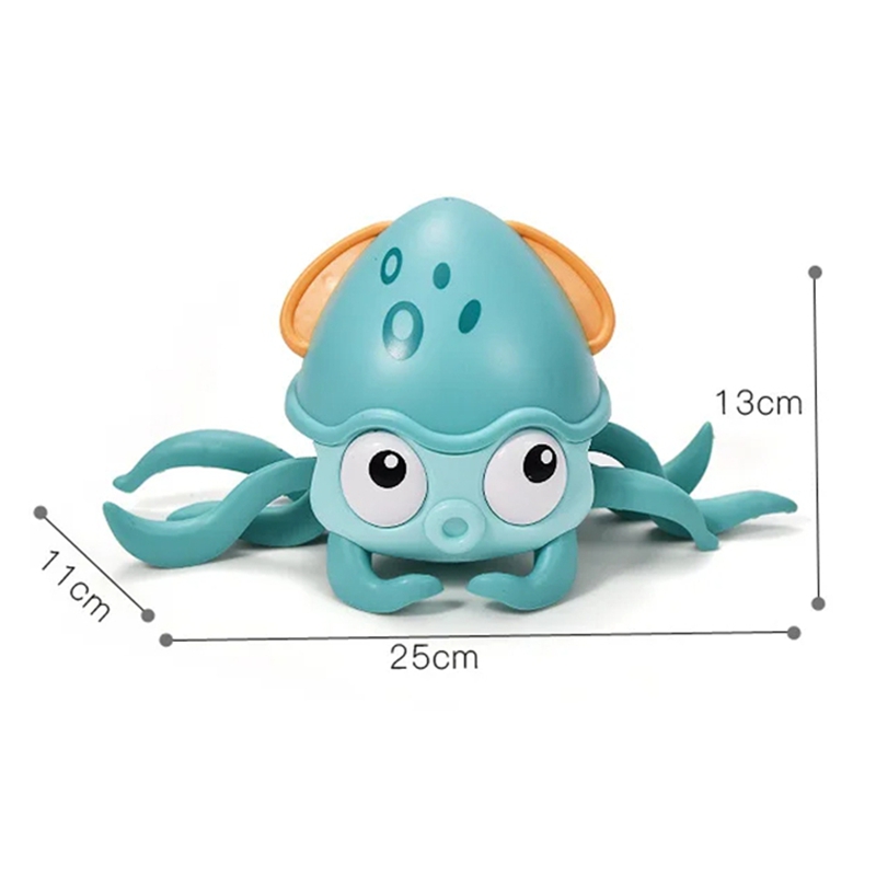 Rechargeable Dancing Squid with Light & Music & Induction Lying Flat, Electric Dancing Octopus Toddler Interactive Toy Gifts - Image 6
