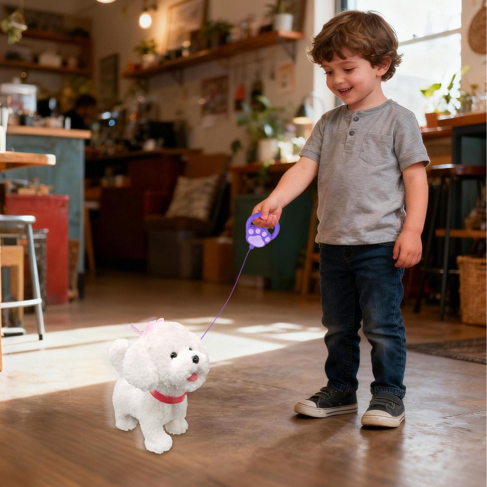Simulation Electronic Pet Dog Toy Walking Interactive Dog Plush Doll Toys Touch Sensing Ai Robot Dog With Voice Mimic Gift - Image 4