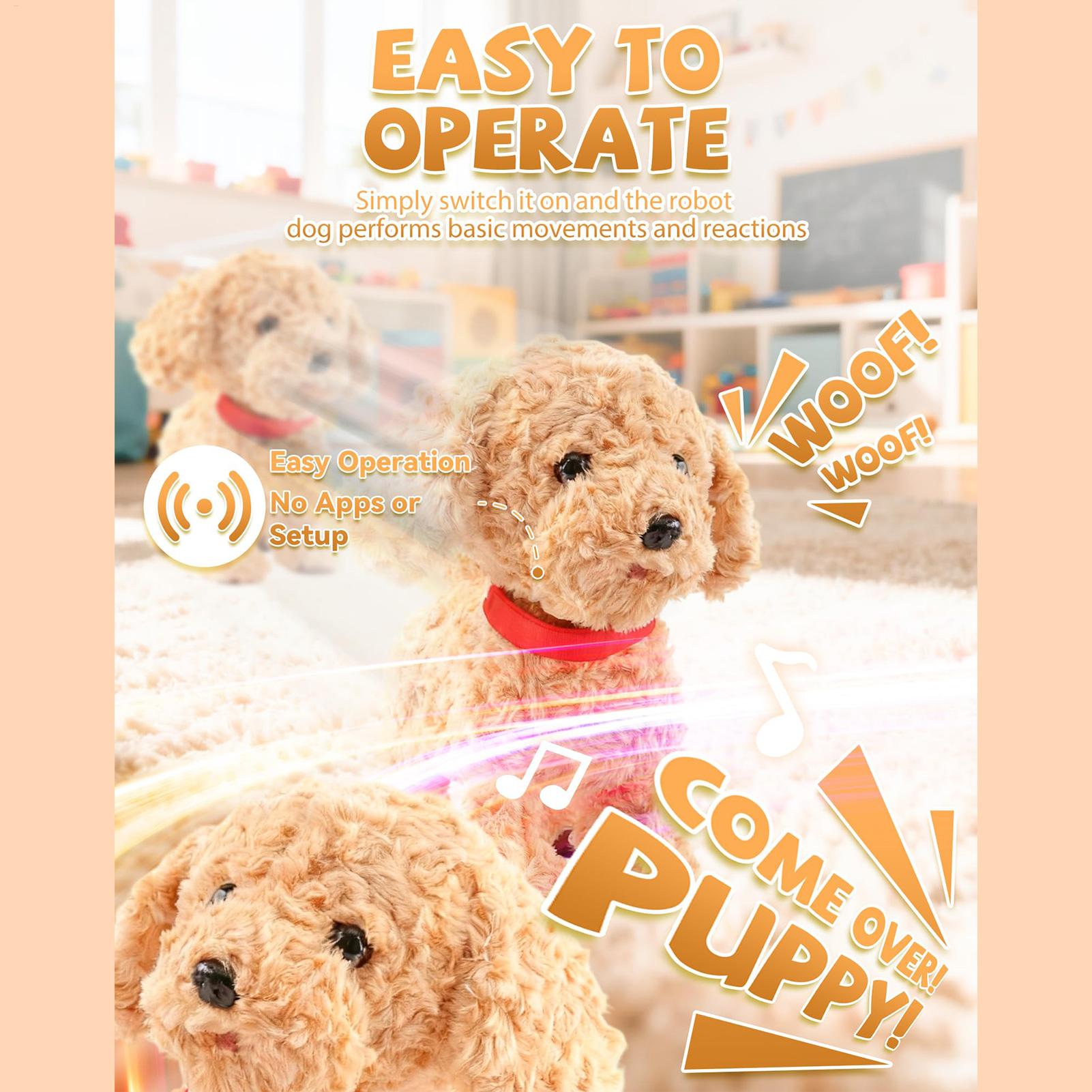 Simulation Electronic Pet Dog Toy Walking Interactive Dog Plush Doll Toys Touch Sensing Ai Robot Dog With Voice Mimic Gift - Image 6