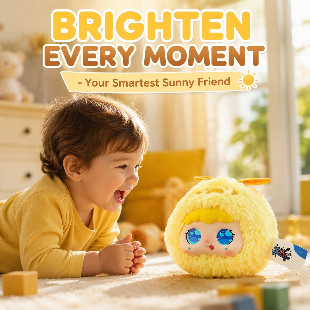 Smart AI Plush Companion Toy Interactive Talking Stuffed Doll Voice Cloning Emotion Recognition Intelligent Educational Robot