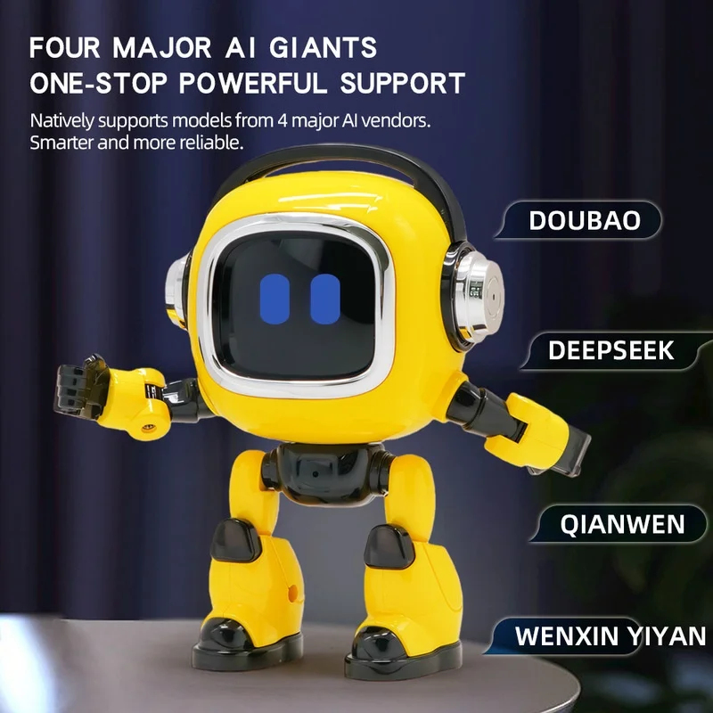 Smart AI Robot Intelligent Voice Control Interactive Companion Robot Support Multiple languages Learning Interactive Robot