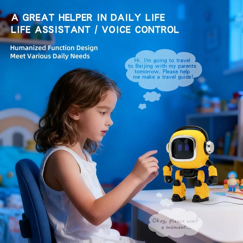 Smart AI Robot Intelligent Voice Control Interactive Companion Robot Support Multiple languages Learning Interactive Robot - Image 4