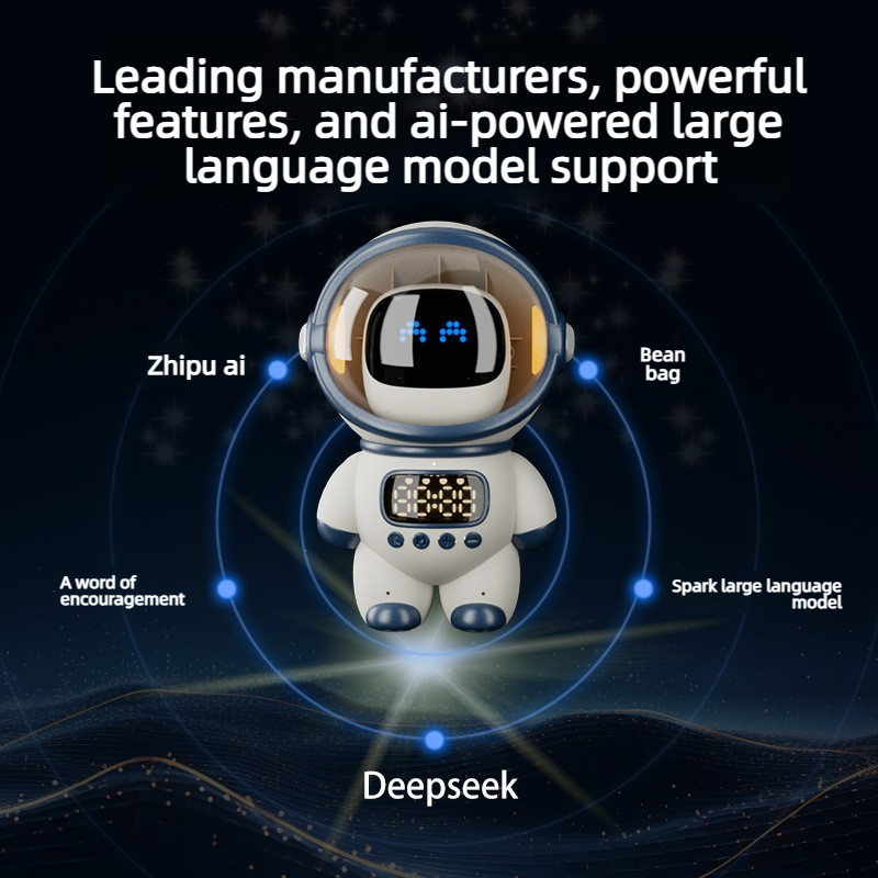 Smart AI Toy, WiFi & Bluetooth Speaker, Chinese-English Communication & Encyclopedia Q&A, an Excellent Teacher for Kids - Image 3